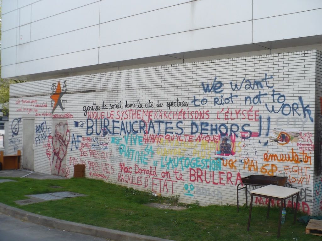 Figure 34: Political graffiti, 2010.